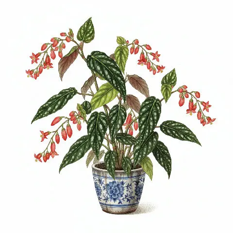 Begonia Angel Wing plant in natural habitat - complete guide