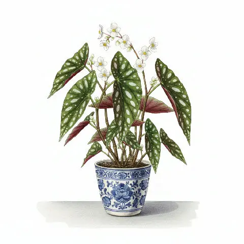 Begonia Maculata plant in natural habitat - complete guide