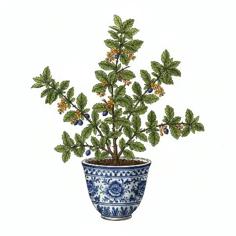 Berberis Asiatica plant in natural habitat - complete guide