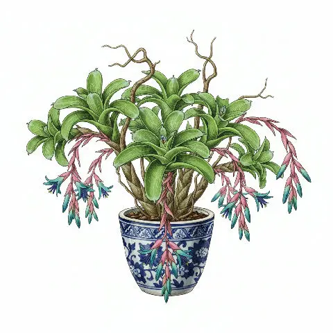 Billbergia Nutans plant in natural habitat - complete guide