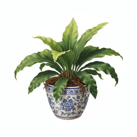 Bird Nest Fern plant in natural habitat - complete guide