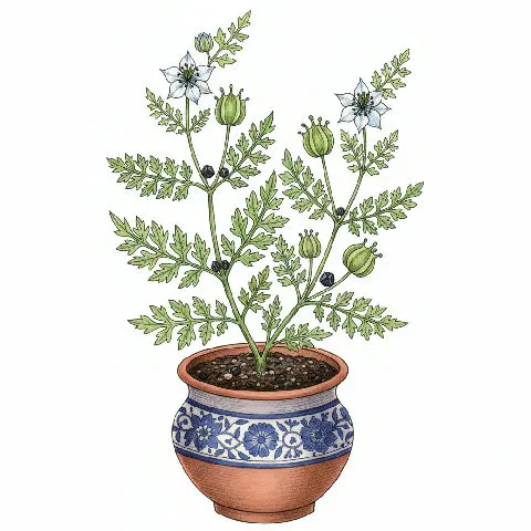 Black Cumin plant in natural habitat - complete guide