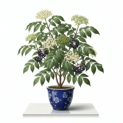 Black Elderberry plant in natural habitat - complete guide