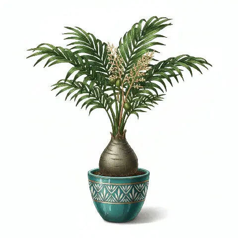 Bottle Palm plant in natural habitat - complete guide