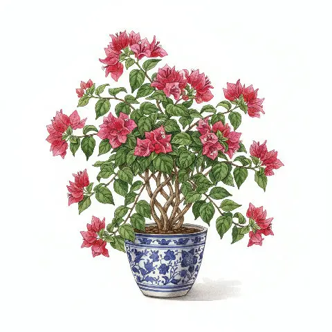 Bougainvillea Barbara Karst plant in natural habitat - complete guide