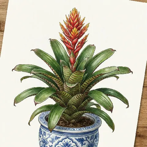 Bromeliad plant in natural habitat - complete guide