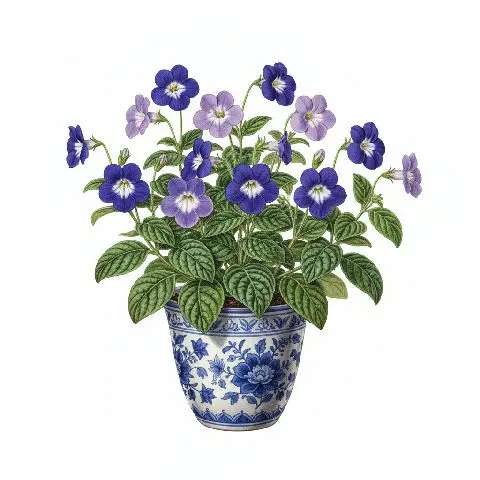 Browallia Speciosa plant in natural habitat - complete guide