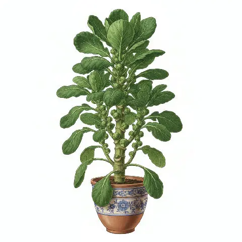 Brussels Sprouts plant in natural habitat - complete guide