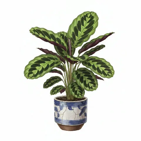 Calathea Flamestar plant in natural habitat - complete guide