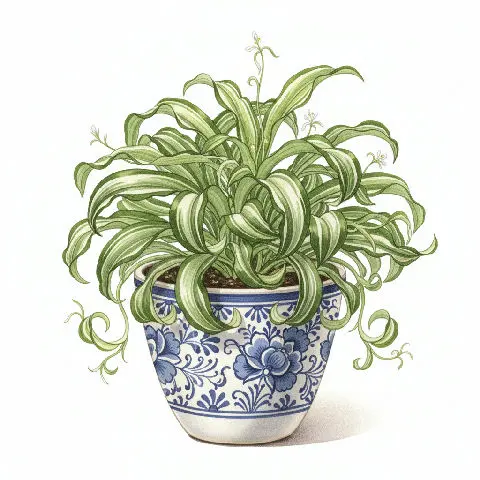 Chlorophytum Bonnie plant in natural habitat - complete guide