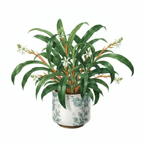 Chlorophytum Orange plant in natural habitat - complete guide