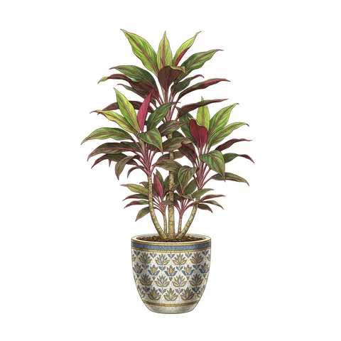 Cordyline Red Sister plant in natural habitat - complete guide