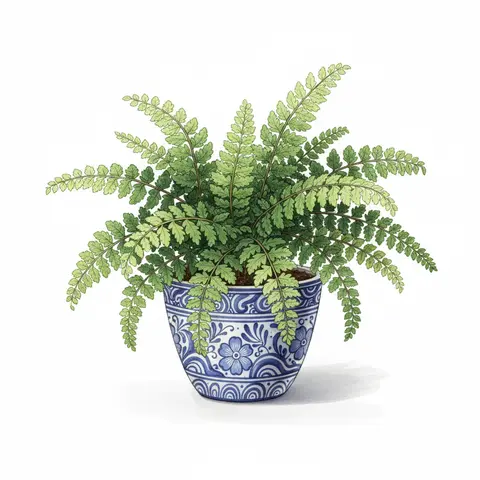 Cotton Candy Fern plant in natural habitat - complete guide