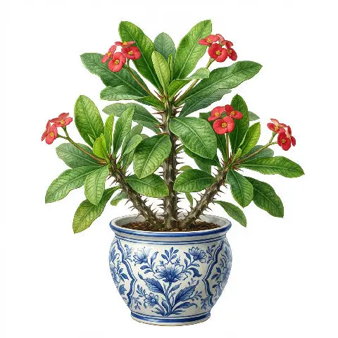 Crown of Thorns plant in natural habitat - complete guide