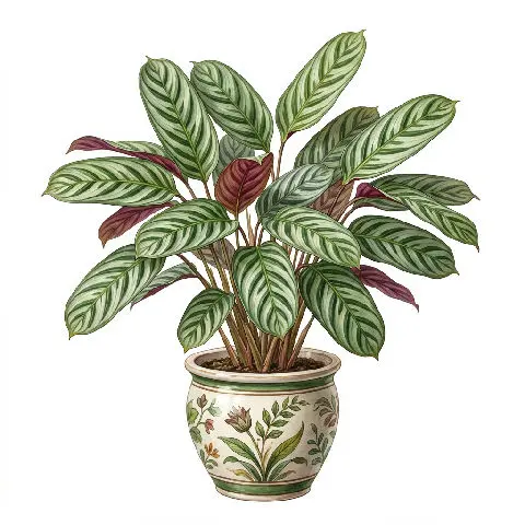 Ctenanthe (Never Never Plant) plant in natural habitat - complete guide