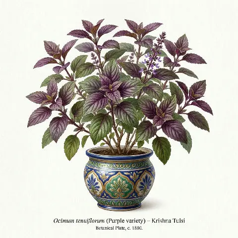 Krishna Tulsi plant in natural habitat - complete guide