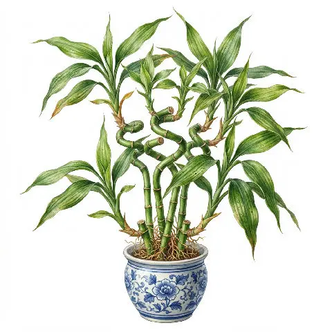 Lucky Bamboo plant in natural habitat - complete guide