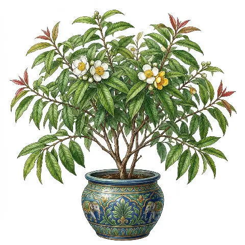 Nagkesar (Indian Rose Chestnut) plant in natural habitat - complete guide